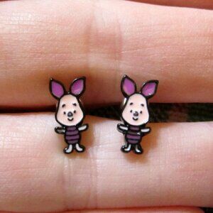 Piglet Earrings Winnie the Pooh~Hypoallergenic